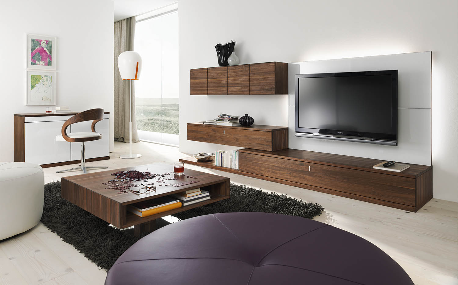 Мебель для ТВ зоны в современном стиле